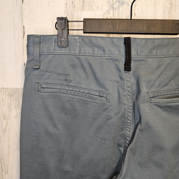 Rag & Bone Womens Chino Pants 32 Fatigue Green Slacks Preppy Casual Straight Leg - Picture 2 of 12